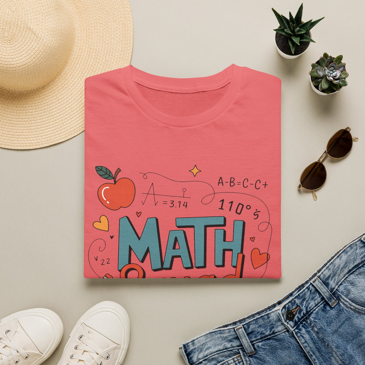 Math Squad T-Shirt — Cute Back-to-School Teacher & Student Graphic Tee