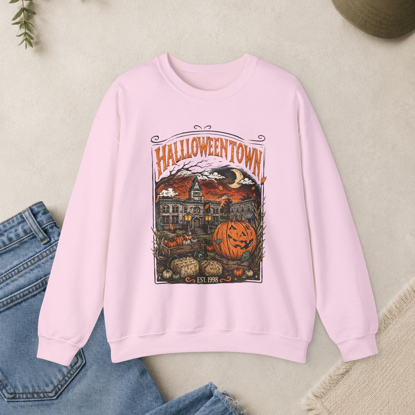 Halloweentown Sweatshirt, Halloween Crewneck