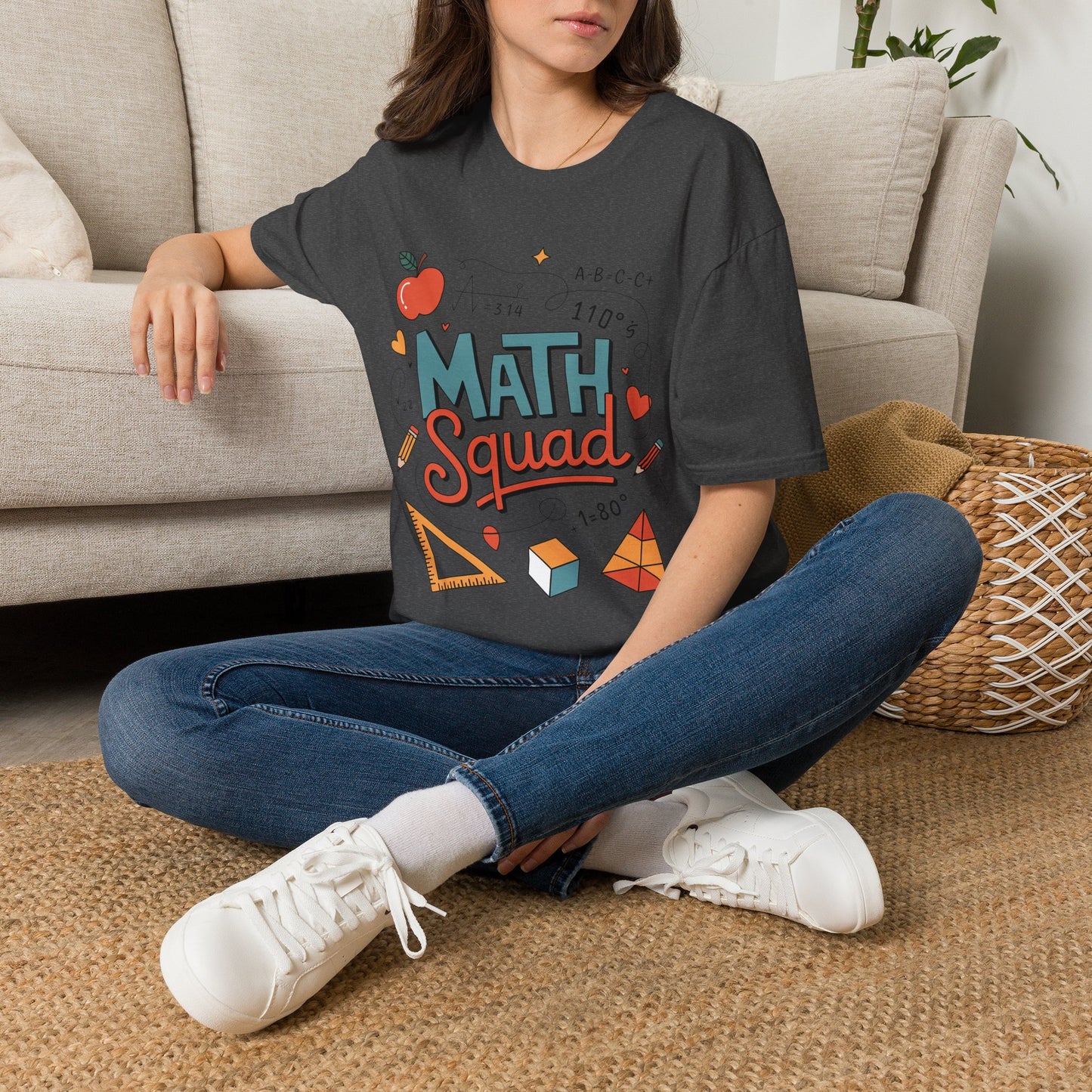 Math Squad T-Shirt — Cute Back-to-School Teacher & Student Graphic Tee