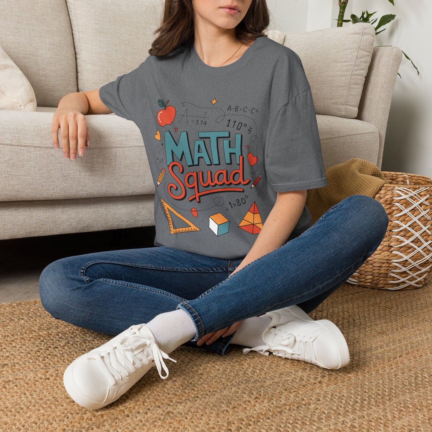 Math Squad T-Shirt — Cute Back-to-School Teacher & Student Graphic Tee
