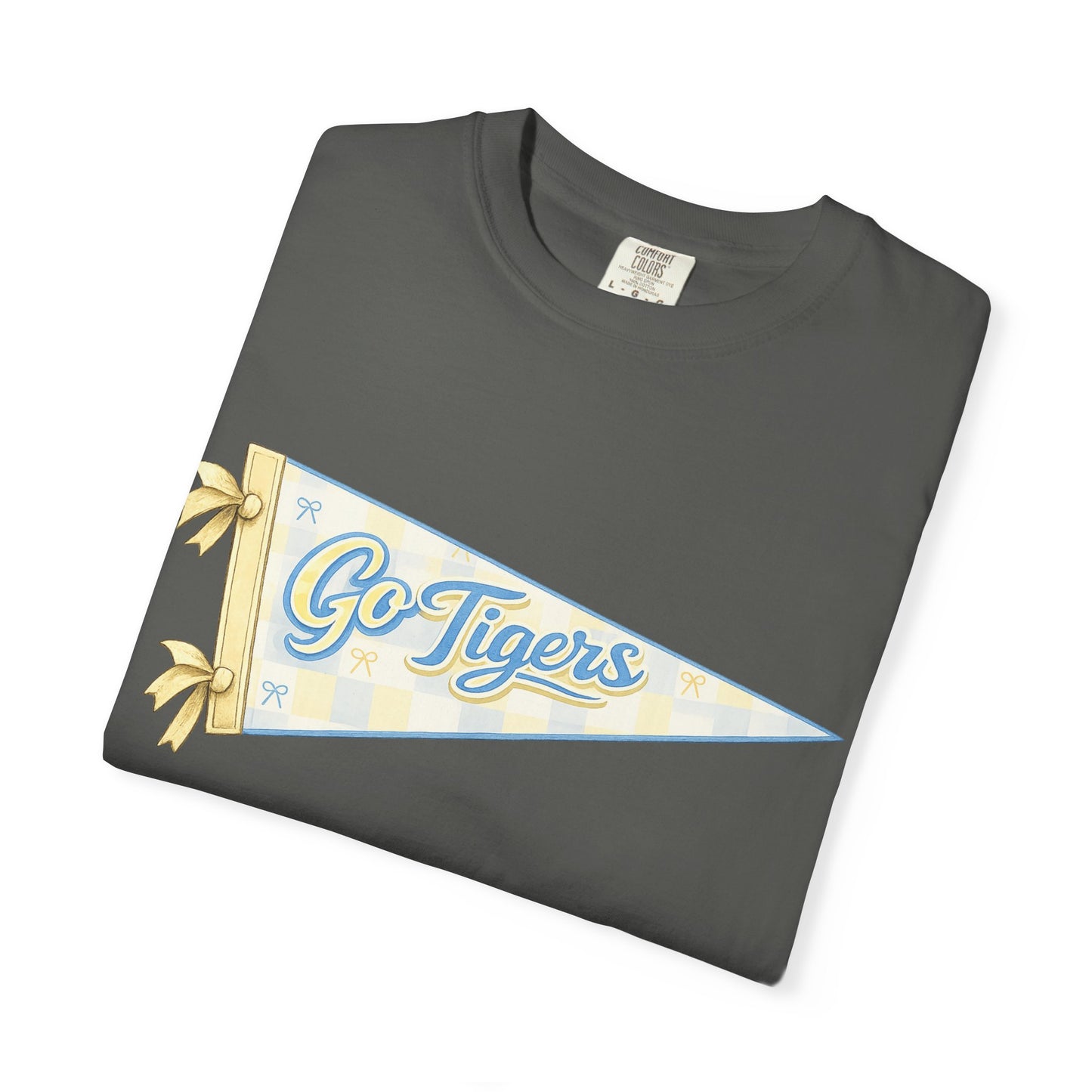 Go Tigers Pennant Flag T-Shirt