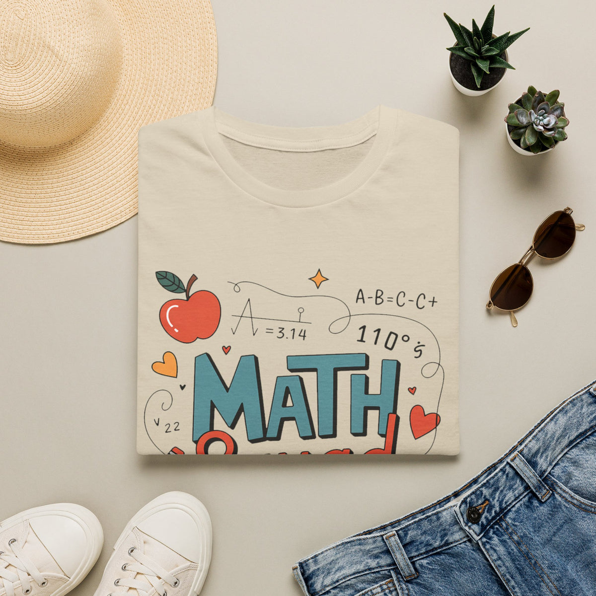 Math Squad T-Shirt — Cute Back-to-School Teacher & Student Graphic Tee