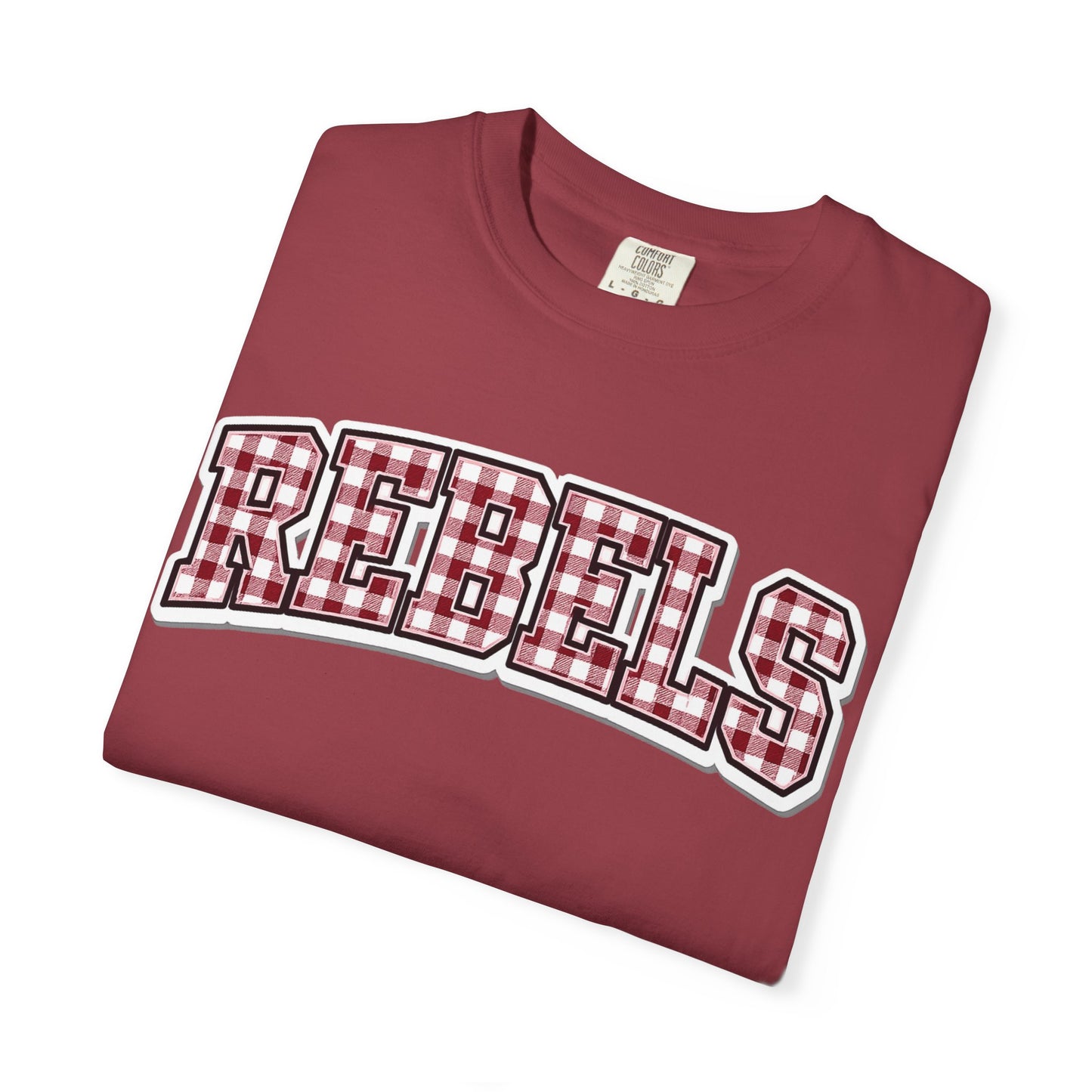 Rebels Gingham Plaid Tee