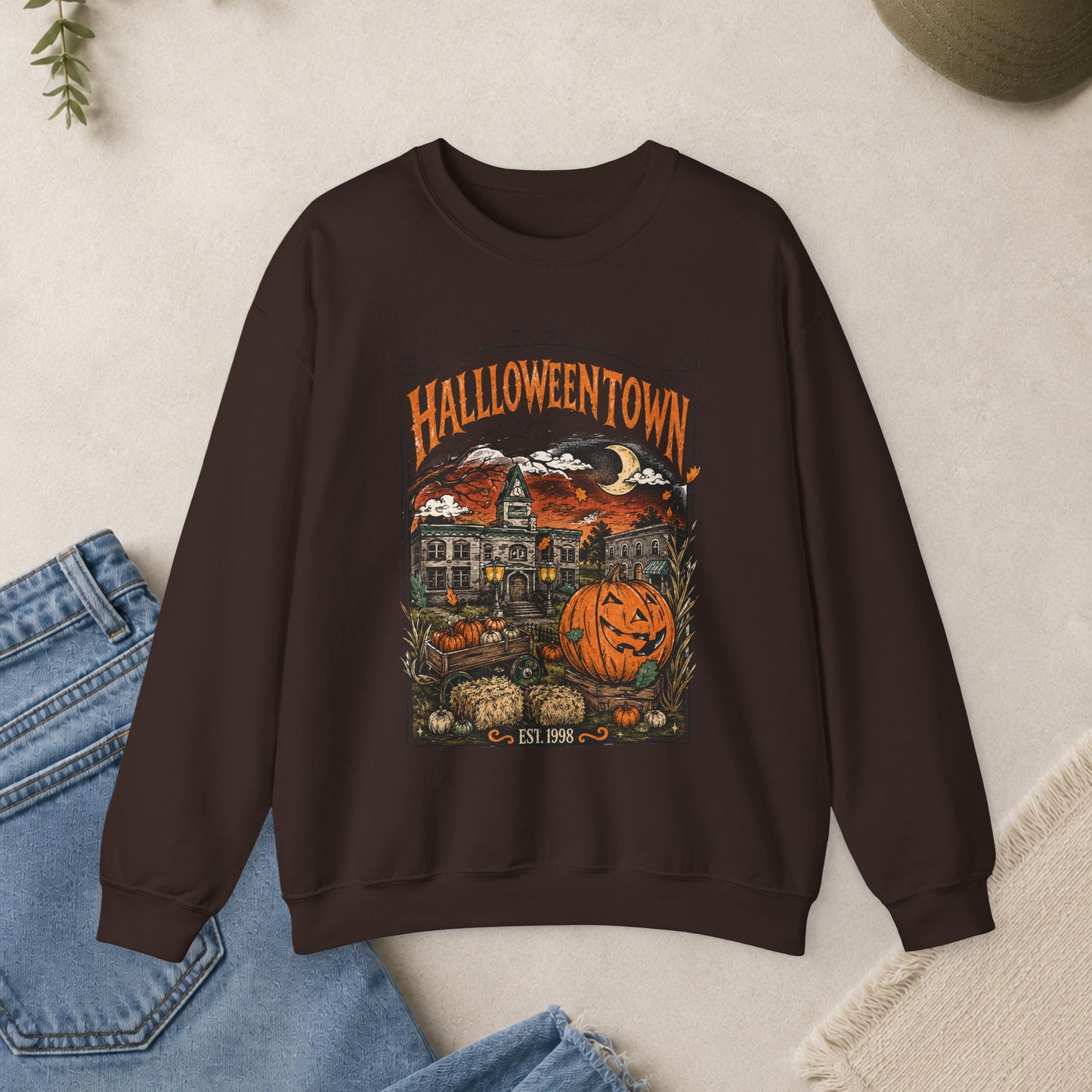 Halloweentown Sweatshirt, Halloween Crewneck