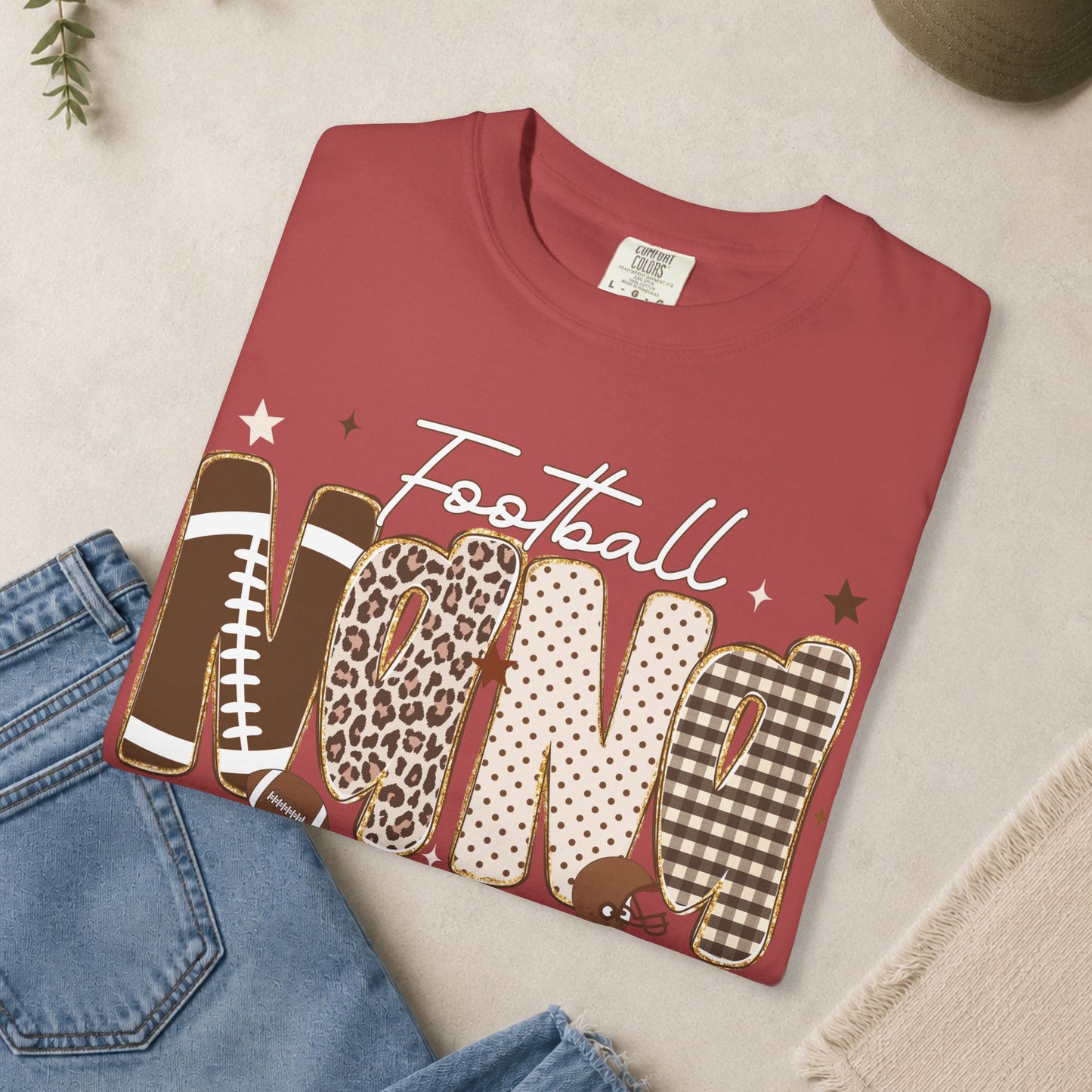 Womens football Nana Tshirt