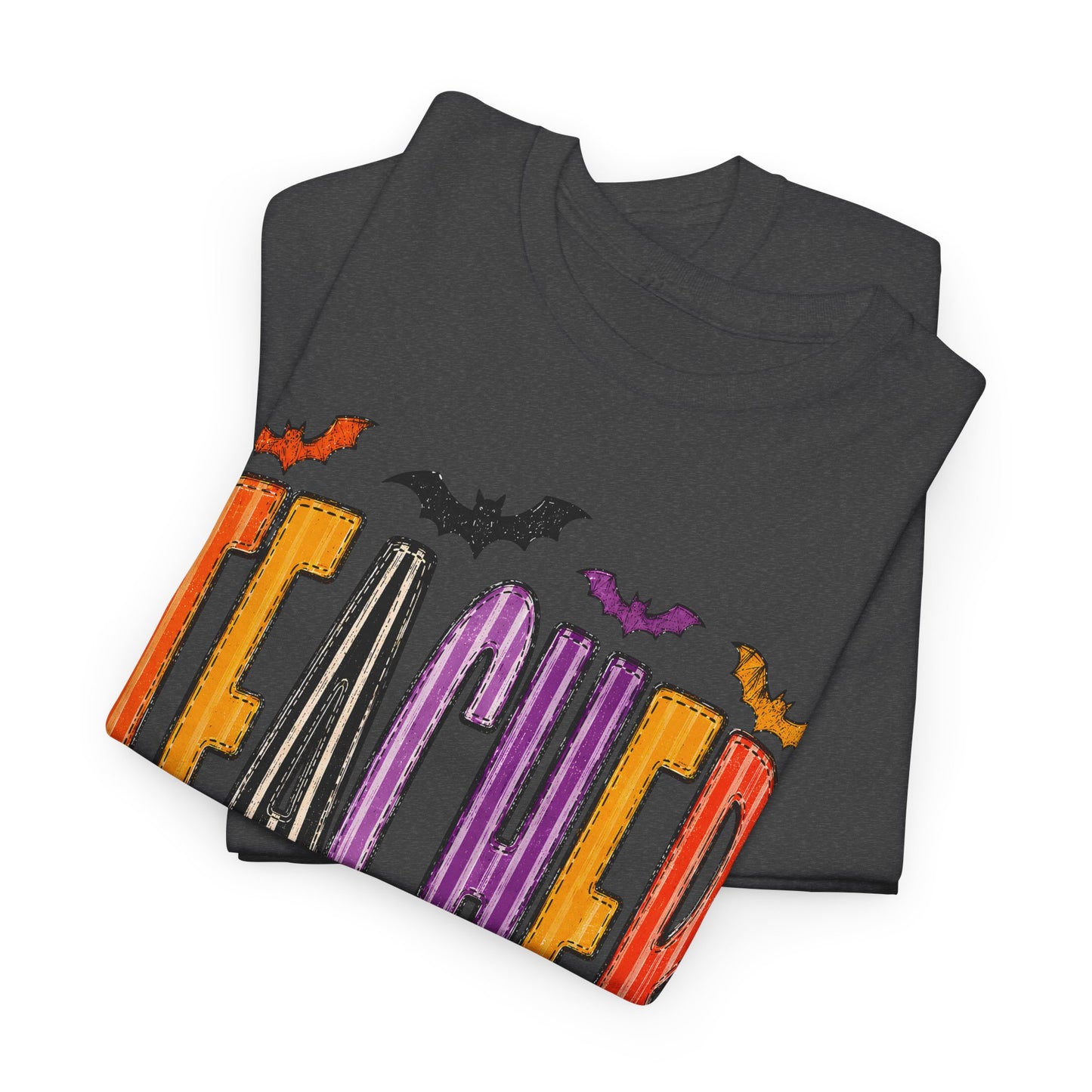 Teacher Halloween Tee W/ bats
