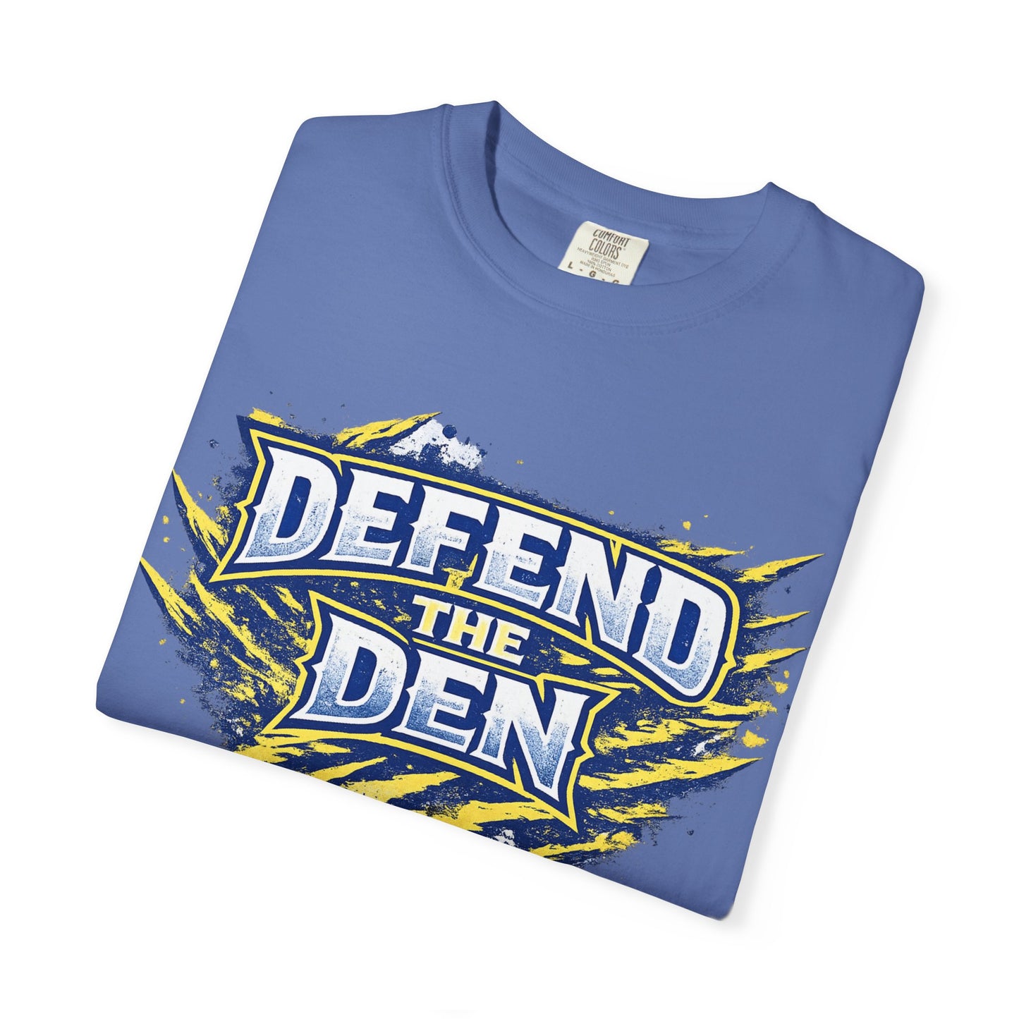 Defend The Den Unisex T-Shirt — Bold Sports Fan Graphic Tee
