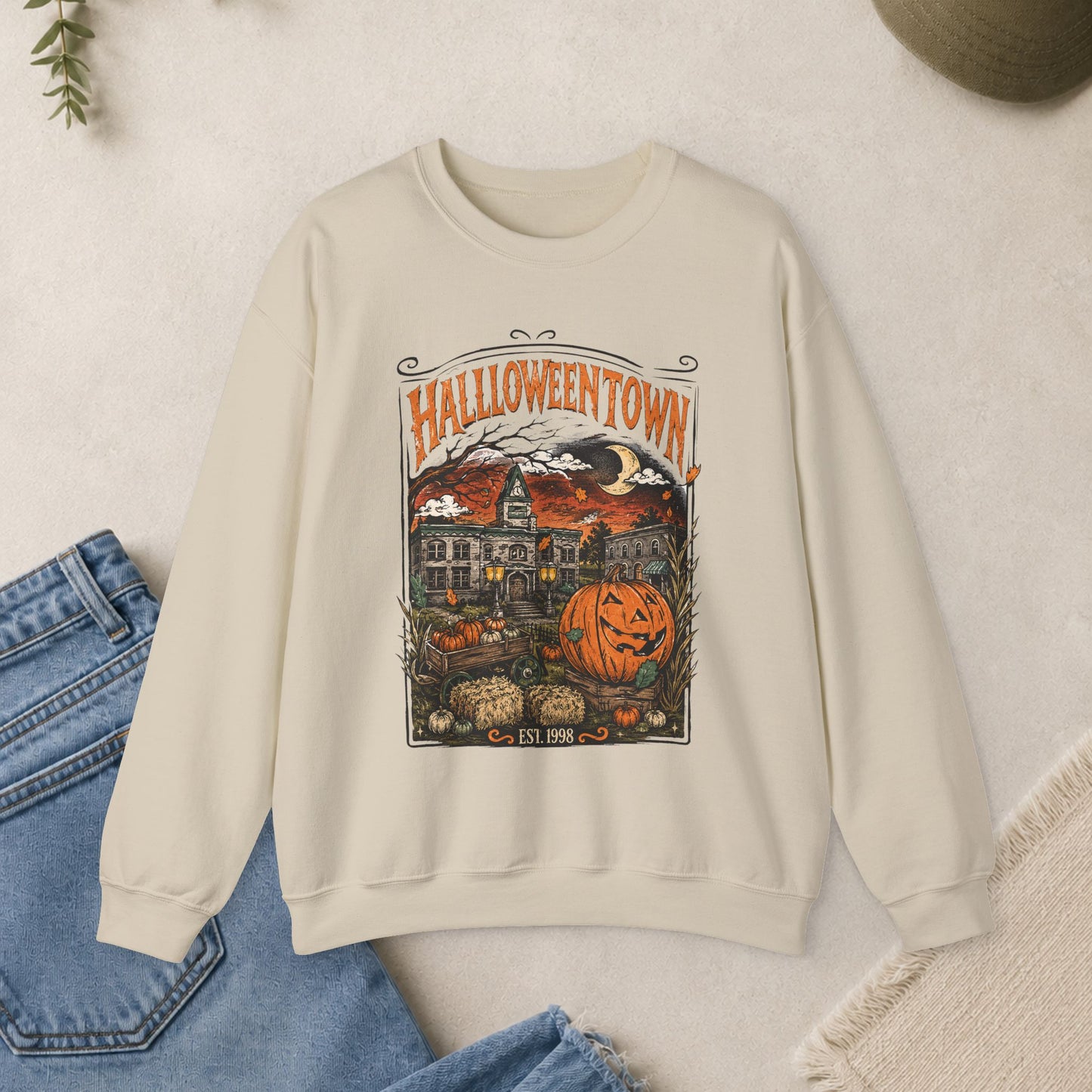Halloweentown Sweatshirt, Halloween Crewneck
