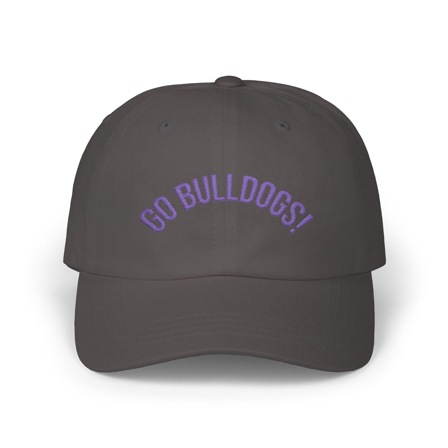 Unisex Go Bulldogs Embroidered Classic Cap