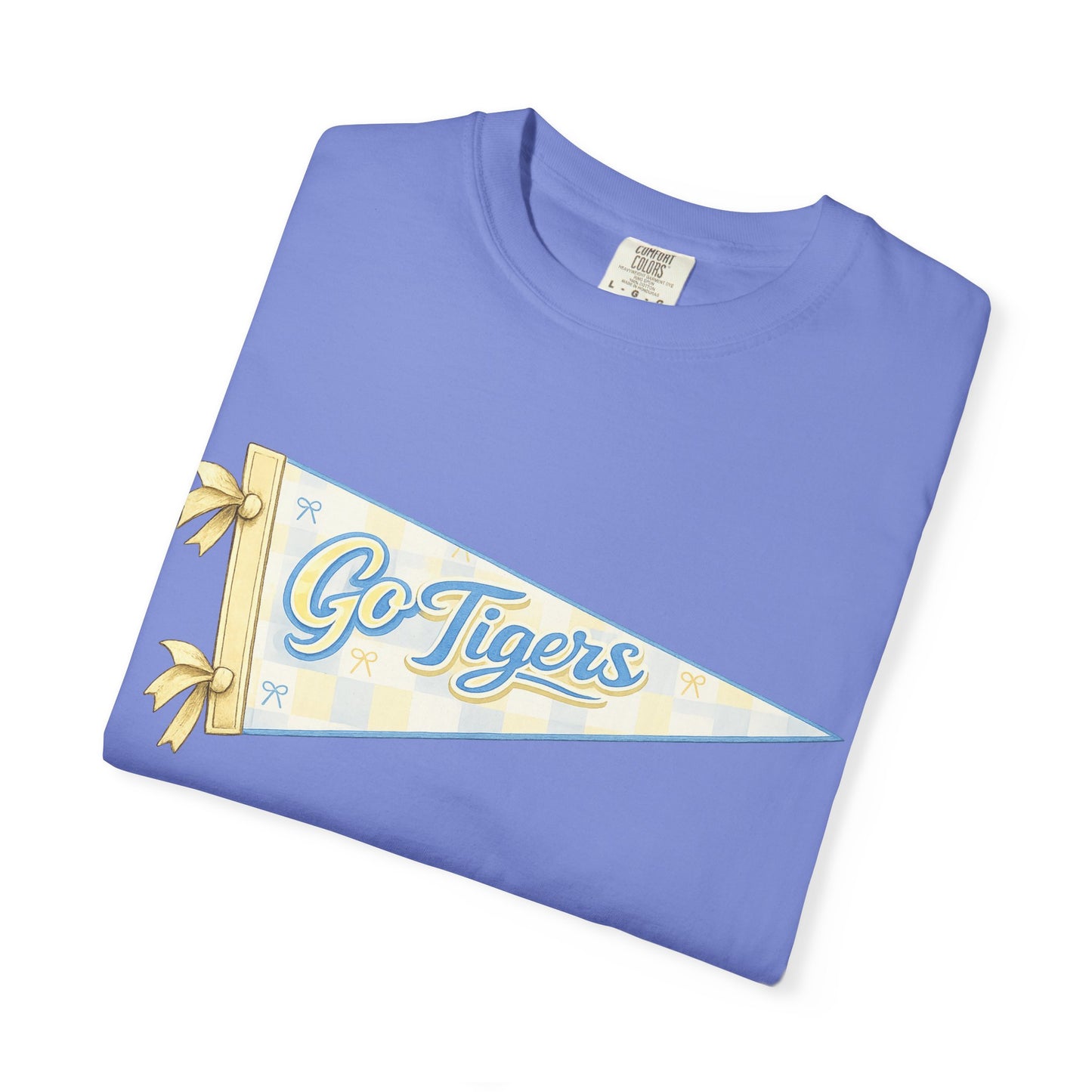 Go Tigers Pennant Flag T-Shirt