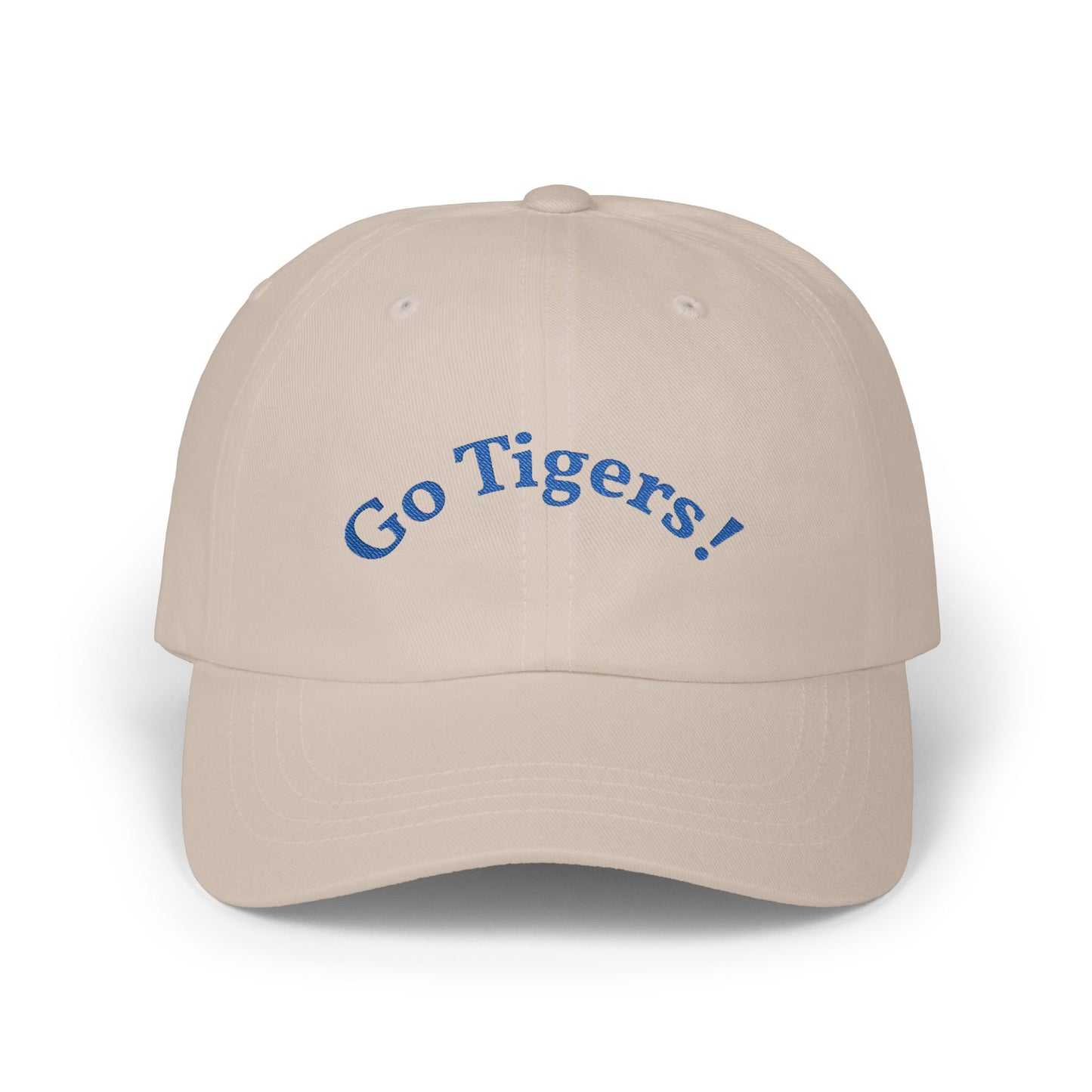 Unisex Go Tigers Embroidered Classic Cap