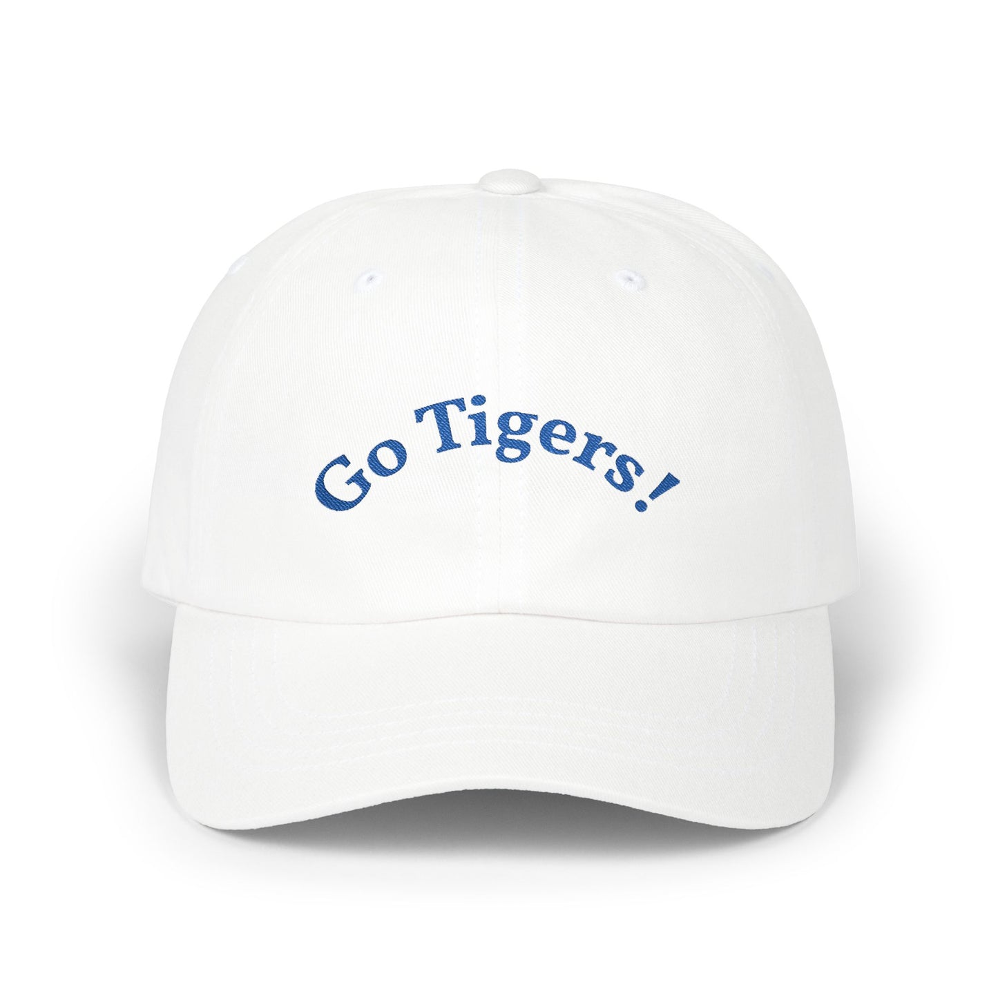 Unisex Go Tigers Embroidered Classic Cap