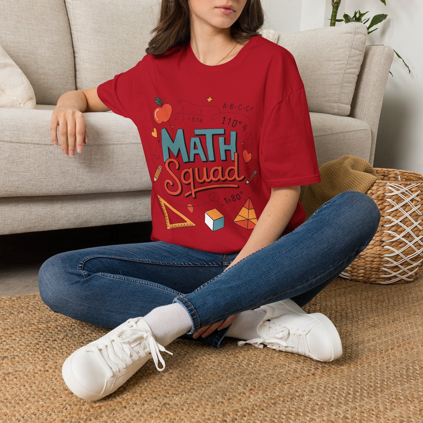 Math Squad T-Shirt — Cute Back-to-School Teacher & Student Graphic Tee
