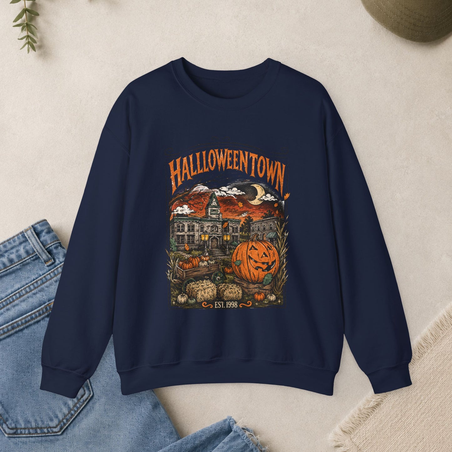 Halloweentown Sweatshirt, Halloween Crewneck