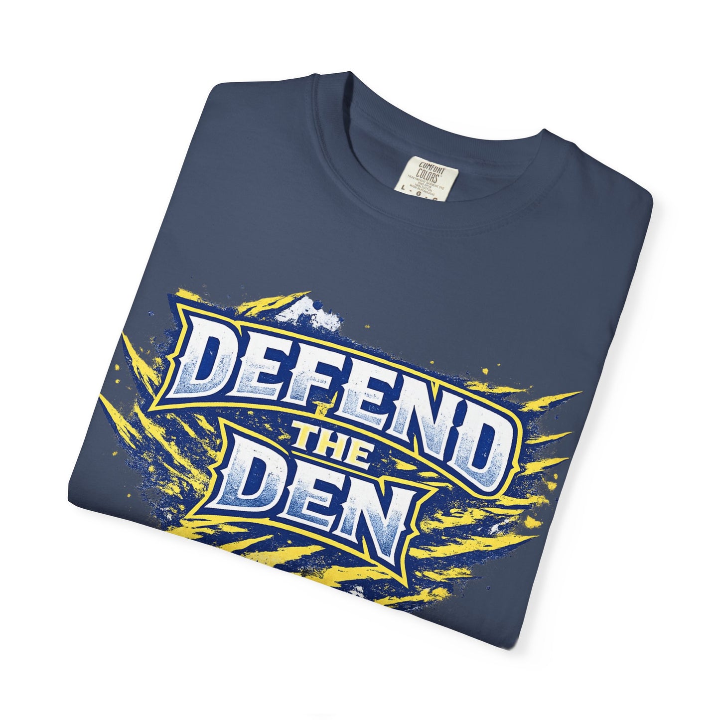 Defend The Den Unisex T-Shirt — Bold Sports Fan Graphic Tee
