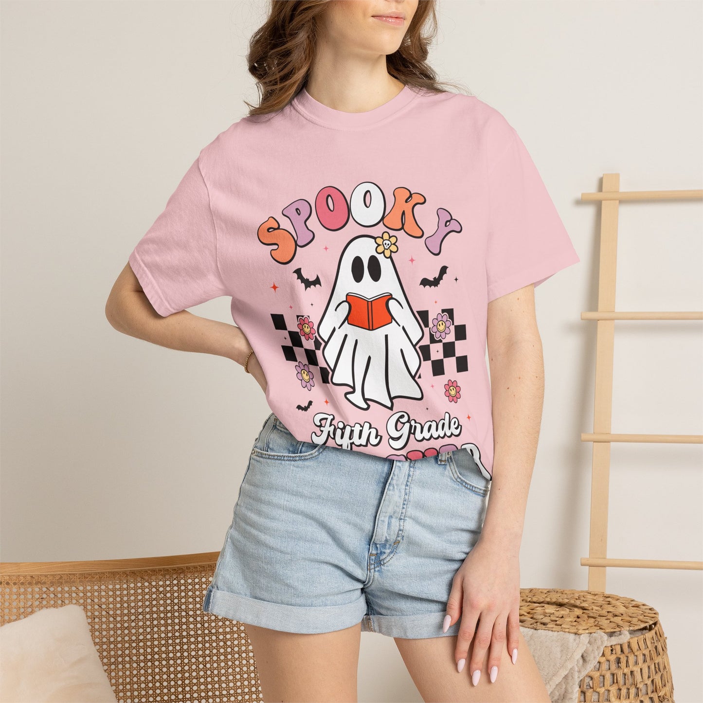 Spooky Fifth Grade Teacher T-Shirt