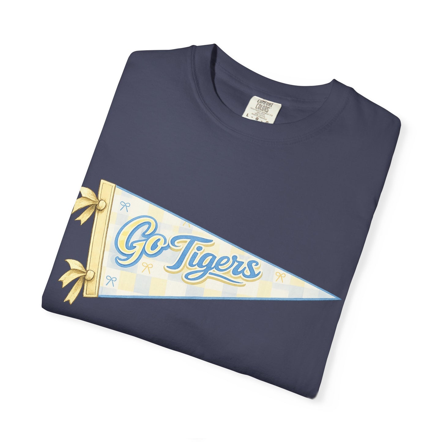Go Tigers Pennant Flag T-Shirt