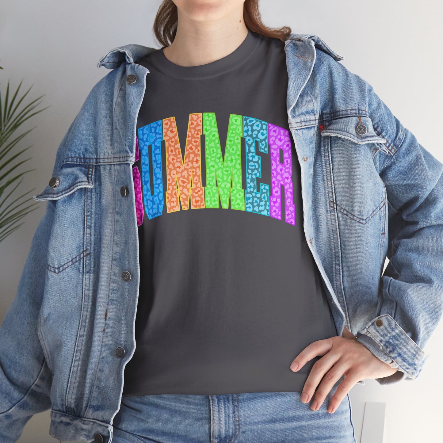 Summer Vibes Rainbow Tee