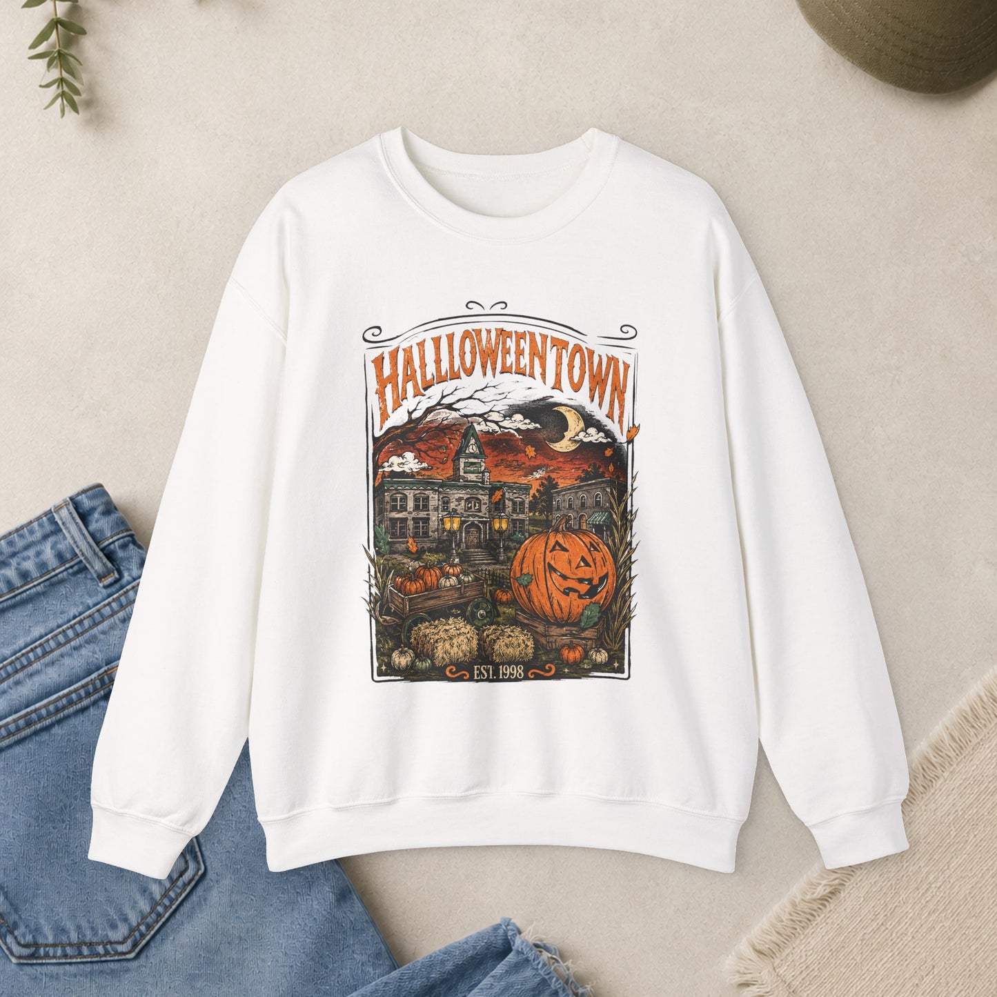 Halloweentown Sweatshirt, Halloween Crewneck