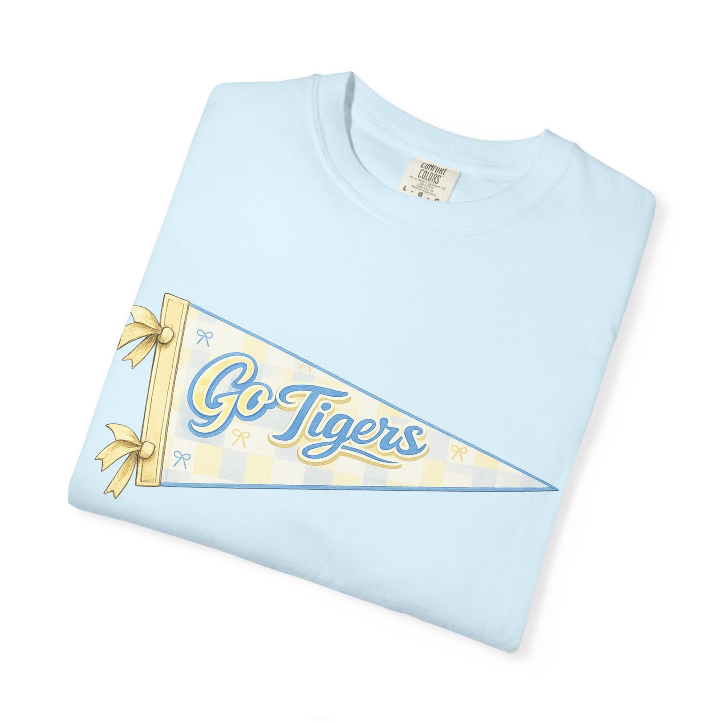 Go Tigers Pennant Flag T-Shirt