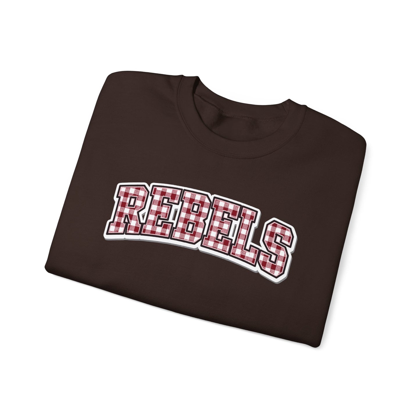 Rebels Gingham Crewneck Sweatshirt