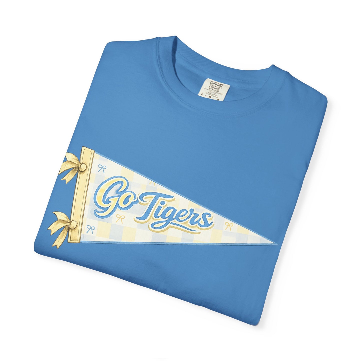 Go Tigers Pennant Flag T-Shirt