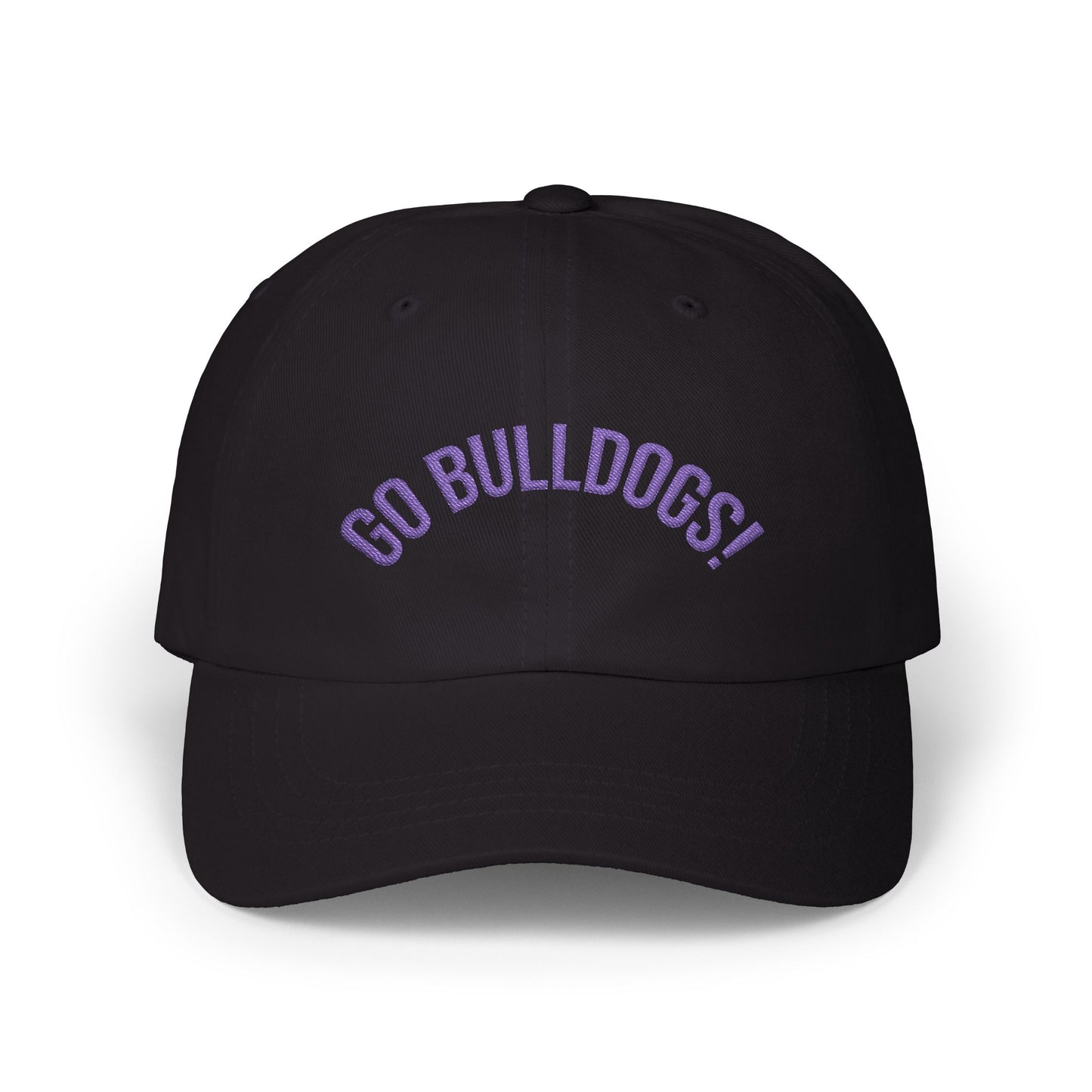 Unisex Go Bulldogs Embroidered Classic Cap
